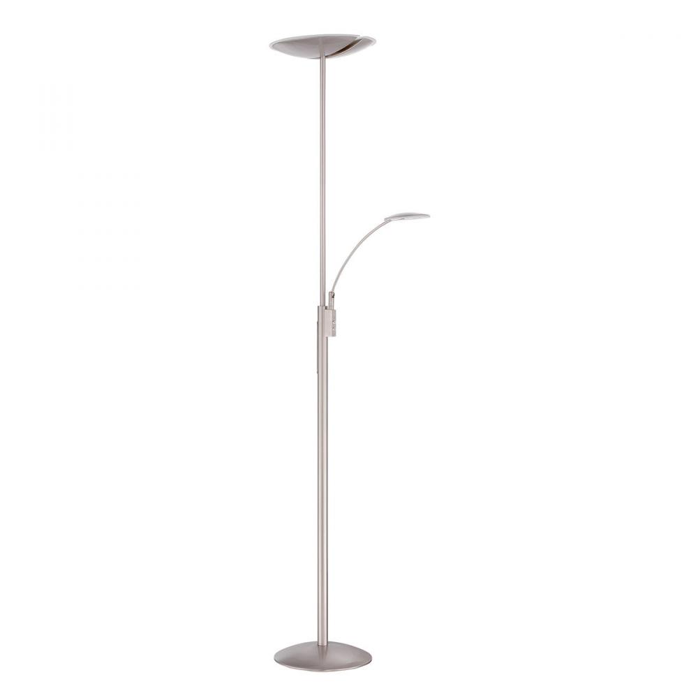 Torchiere Floor Lamp with Reading Light