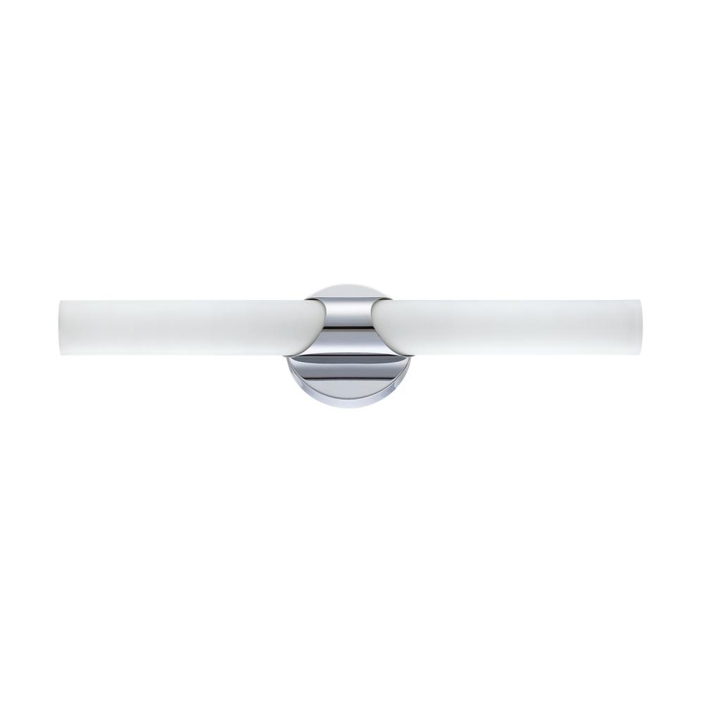 ALINA 2-Light Chrome Vanity Light