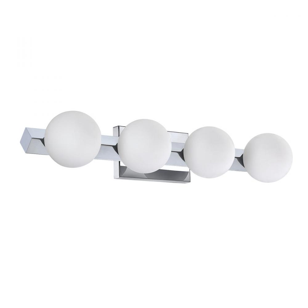 ORBITRON 4-Light Chrome Vanity