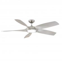 Kendal AC22054-SN - BLADE RUNNER 54 in. LED Satin Nickel Ceiling Fan with DC motor