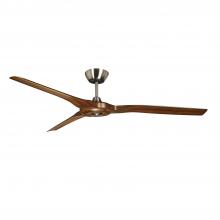 Kendal AC23360-SN/WN - RADICAL 60 in. Satin Nickel DC Motor Ceiling Fan