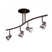 Kendal HPF5000-4L-ORB - SORELLA series 4-Light Oil Rubbed Bronze fixed rail fixture