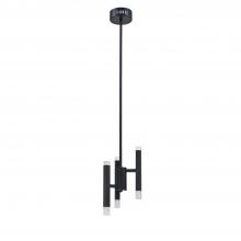 Kendal PF205-6LPE-BLK - VERTICALS 6-Light LED Pendant