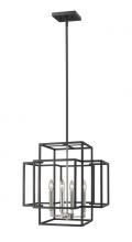 Z-Lite 454-18BK-BN - 4 Light Chandelier