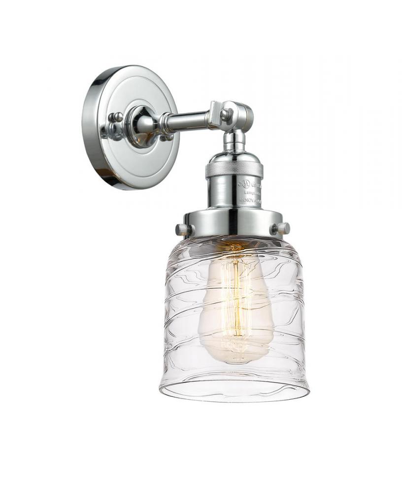 Bell - 1 Light - 5 inch - Polished Chrome - Sconce