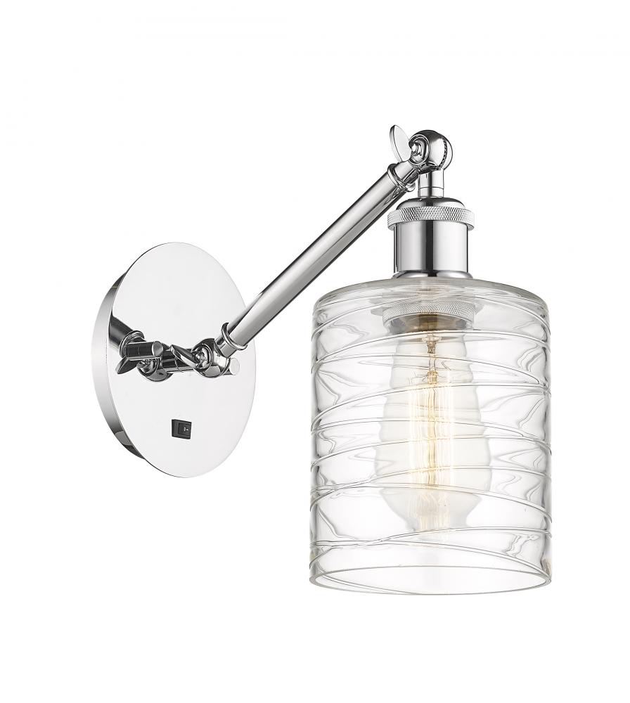 Cobbleskill - 1 Light - 5 inch - Polished Chrome - Sconce