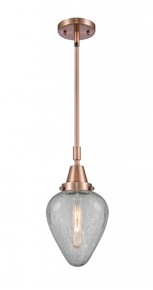 Geneseo - 1 Light - 7 inch - Antique Copper - Mini Pendant