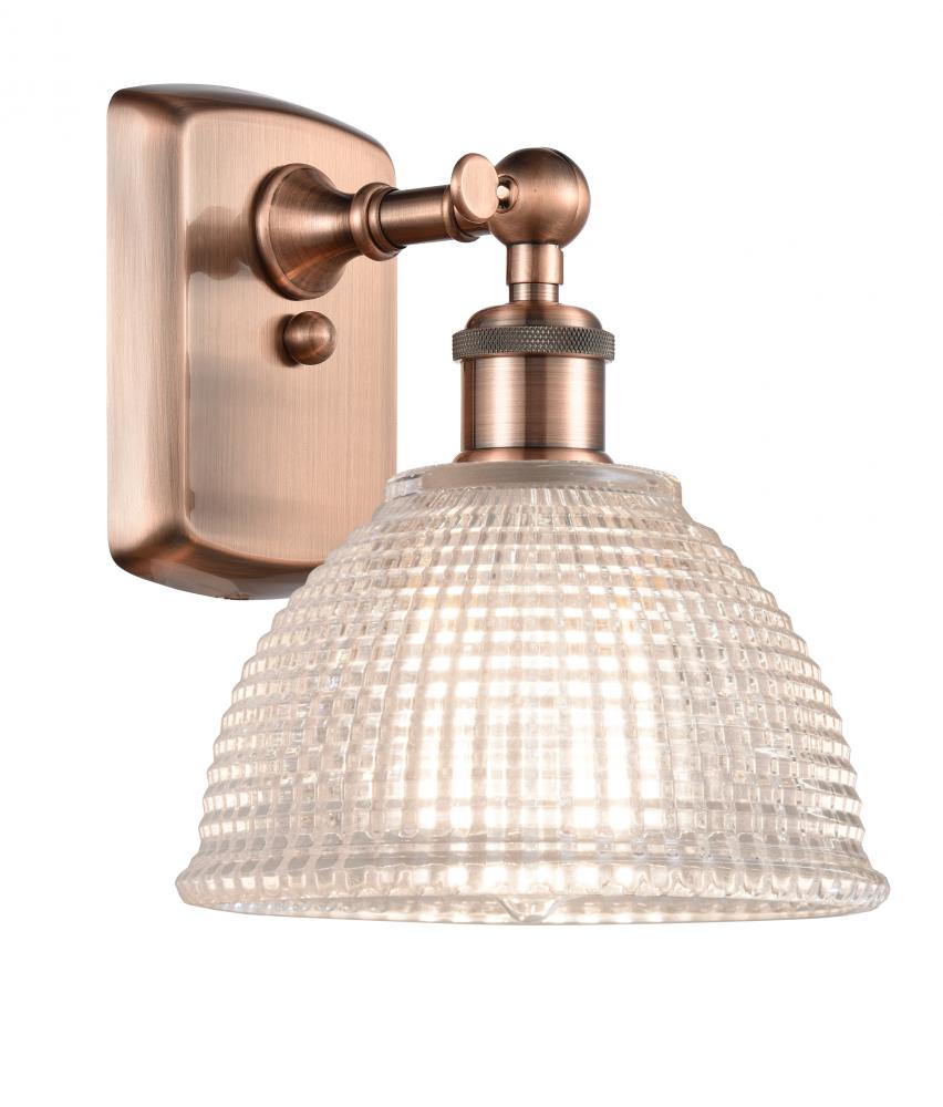 Arietta - 1 Light - 8 inch - Antique Copper - Sconce