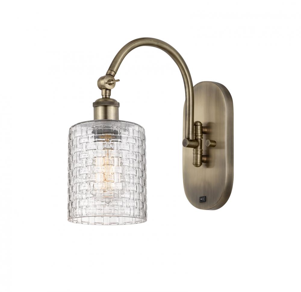 Cobbleskill - 1 Light - 5 inch - Antique Brass - Sconce