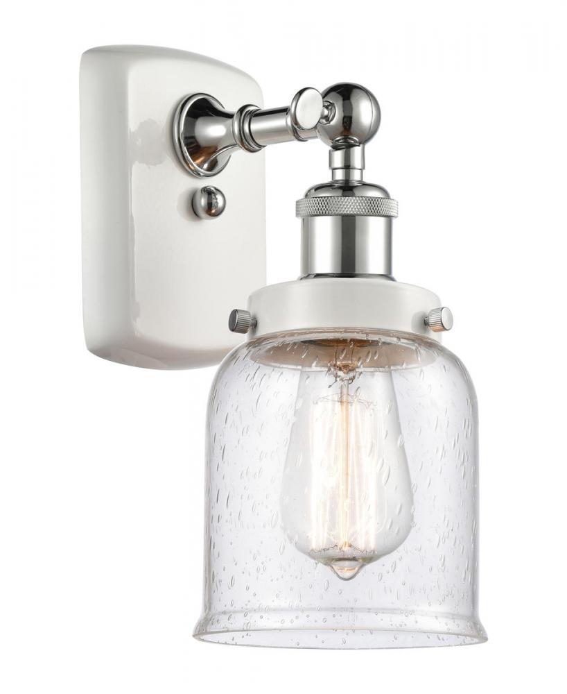 Bell - 1 Light - 5 inch - White Polished Chrome - Sconce