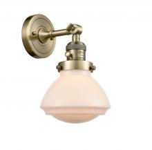 Innovations Lighting 203SW-AB-G321 - Olean - 1 Light - 7 inch - Antique Brass - Sconce