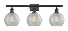 Innovations Lighting 516-3W-OB-G125 - Athens - 3 Light - 28 inch - Oil Rubbed Bronze - Bath Vanity Light