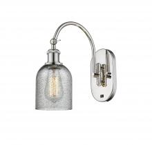 Innovations Lighting 518-1W-PN-G257 - Caledonia - 1 Light - 5 inch - Polished Nickel - Sconce