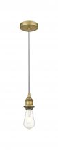 Innovations Lighting 616-1P-BB - Edison - 1 Light - 2 inch - Brushed Brass - Cord hung - Mini Pendant