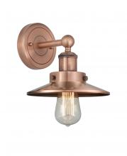 Innovations Lighting 616-1W-AC-M3-AC - Edison - 1 Light - 8 inch - Antique Copper - Sconce