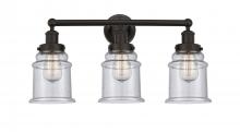 Innovations Lighting 616-3W-OB-G184 - Canton - 3 Light - 24 inch - Oil Rubbed Bronze - Bath Vanity Light