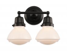 Innovations Lighting 623-2W-BK-G321 - Olean - 2 Light - 15 inch - Matte Black - Bath Vanity Light