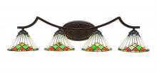 Toltec Company 554-DG-9375 - Bathroom Lighting