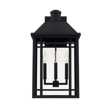 Capital 927131BK - 3 Light Outdoor Wall Lantern