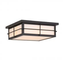 Eurofase 44270-018 - Bensa 1 Light Flushmount in Black