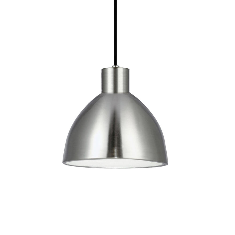 Chroma 9-in Brushed Nickel LED Pendant