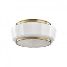 Hudson Valley 3814F-AGB - Odessa Flush Mount