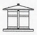 Arroyo Craftsman BC-11GW-VP - 11" berkeley column mount