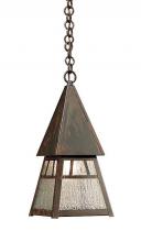 Arroyo Craftsman DH-6CR-BK - 6" dartmouth pendant