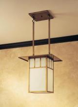 Arroyo Craftsman HCM-18DTOF-BZ - 18" huntington hanging pendant with double t-bar overlay