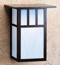 Arroyo Craftsman HS-12EF-VP - 12" huntington sconce with roof and no overlay (empty)