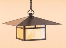 Arroyo Craftsman MH-24TCR-BK - 24" monterey pendant with t-bar overlay