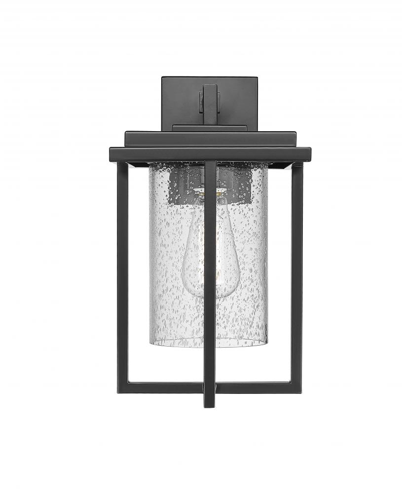 Adair 1-Light Outdoor Wall Sconce Powder Coated Black