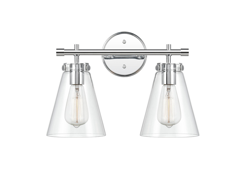 Aliza 2-Light Vanity Chrome