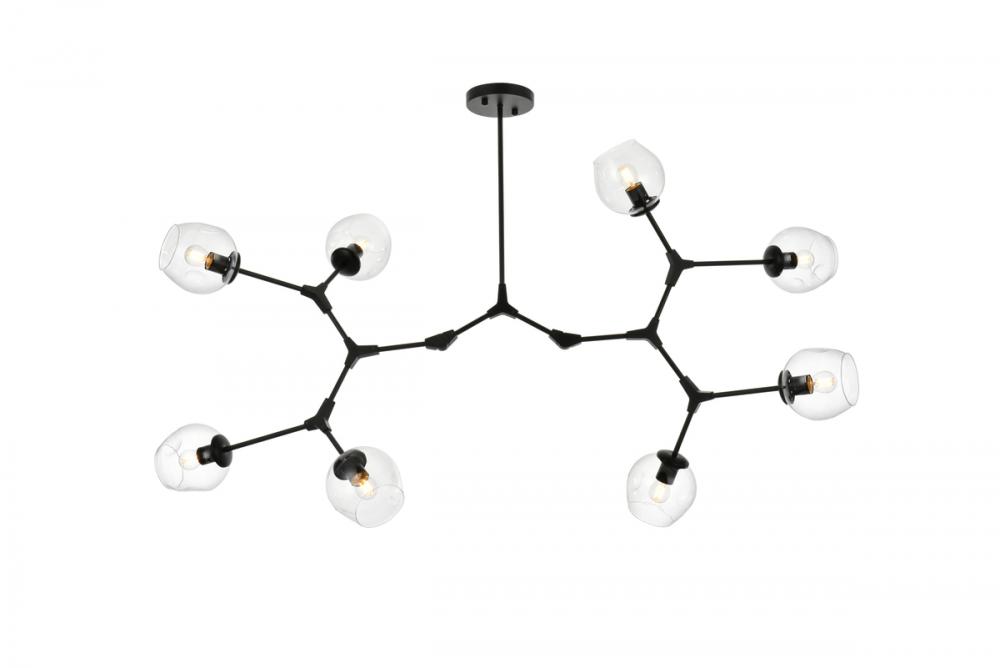 Cavoli 61 Inch Chandelier in Black