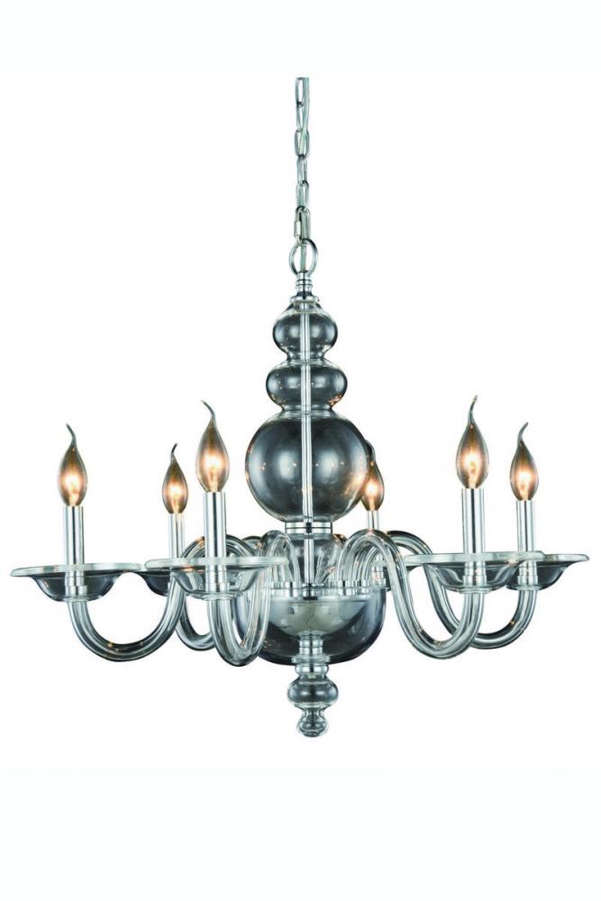 Champlain 6 Light Chrome Chandelier