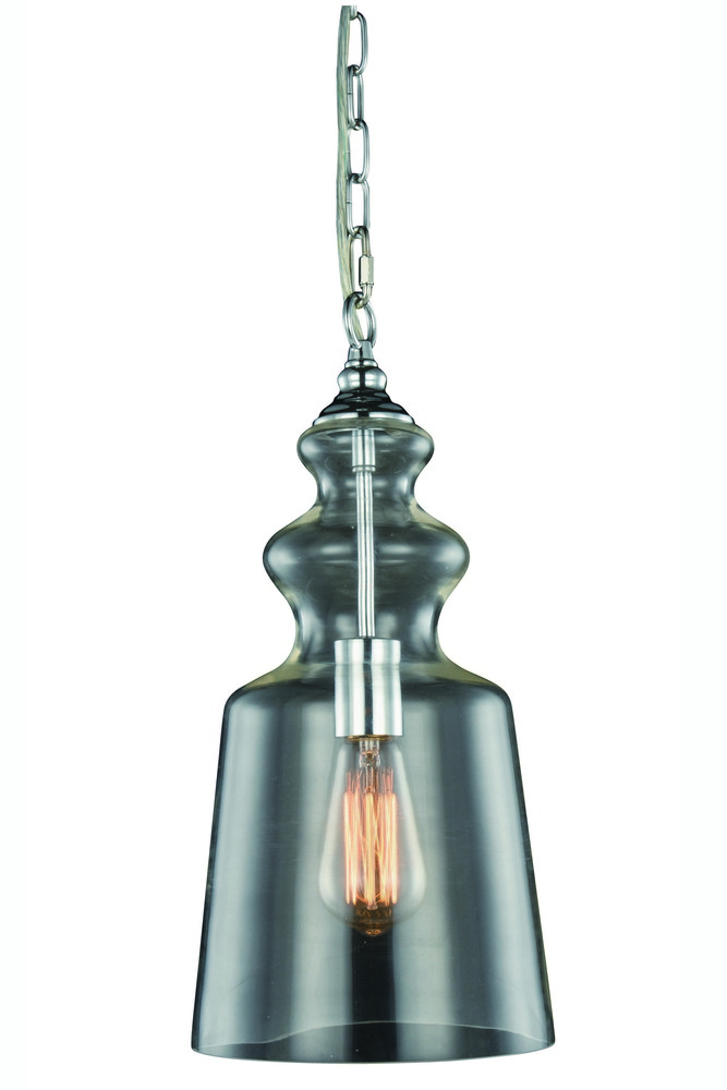 Champlain 1 Light Siver Shade Pendant