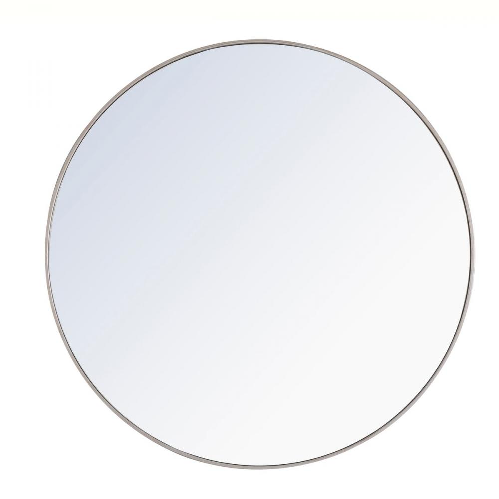 Metal Frame Square Mirror - 42