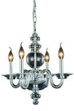 Elegant 7872D17C - Champlain 4 Light Chrome Pendant