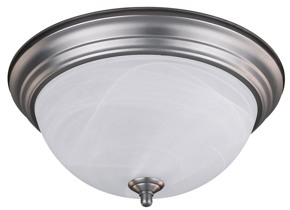 IFM415BN, 3 Light Flush Mount, Nickel Finish