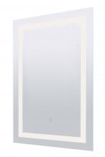 Canarm LR8101A2836D - LED Mirror, LR8101A2836D, 28" W x 36" H, Touch Button, 57W, 3000K, 80 CRI, Memory switch