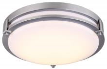 Canarm LFM112A13BN - Gilda LED Integrated Flush Mount Light, Brushed Nickel Finish