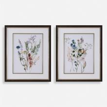 Uttermost 32341 - Delicate Flowers Framed Prints, S/2