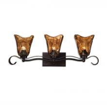 Uttermost 22801 - Uttermost Vetraio 3 Light Bronze Vanity Strip