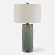 Uttermost 28333 - Callais Crackled Aqua Table Lamp