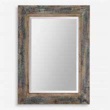 Uttermost 13829 - Bozeman Distressed Blue Mirror