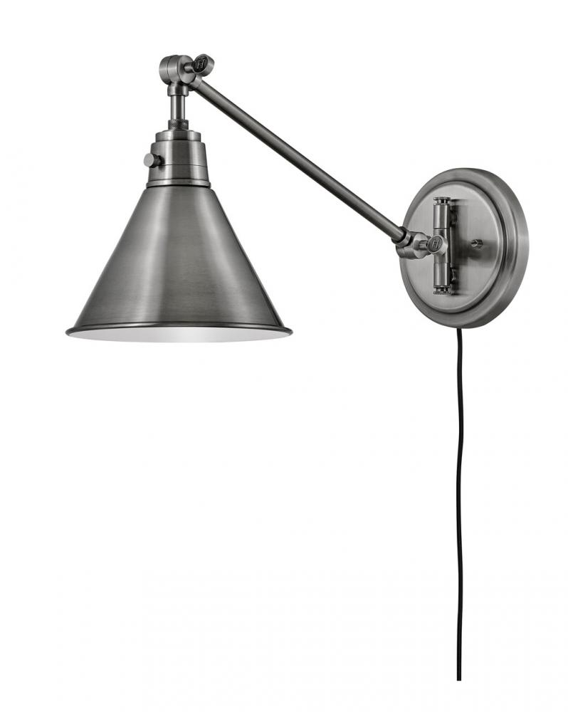 Medium Swing Arm Single Light Sconce