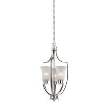 ELK Home 7703FY/20 - Thomas - Foyer 15'' Wide 3-Light Pendant - Brushed Nickel